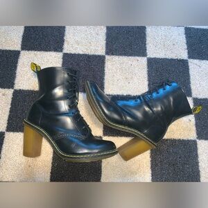 Dr. Marten Heeled Boots
